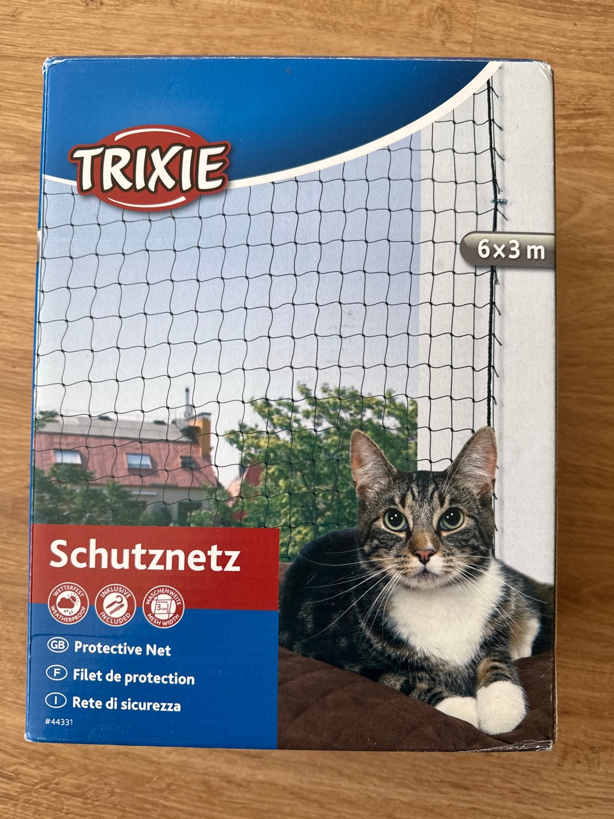 TRIXIE - Kattenbeschermnet zwart - 6x3 meter (NIEUW), Ophalen, Nieuw