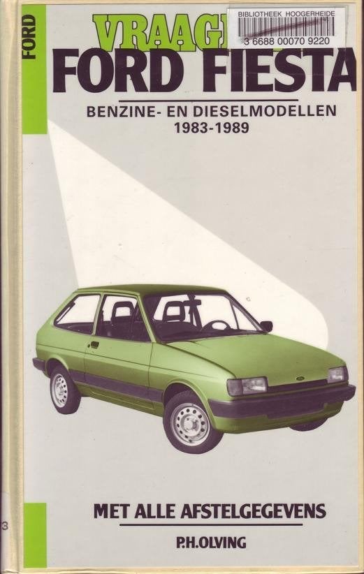 Vraagbaak Ford Fiesta  1983-1989, Ophalen of Verzenden