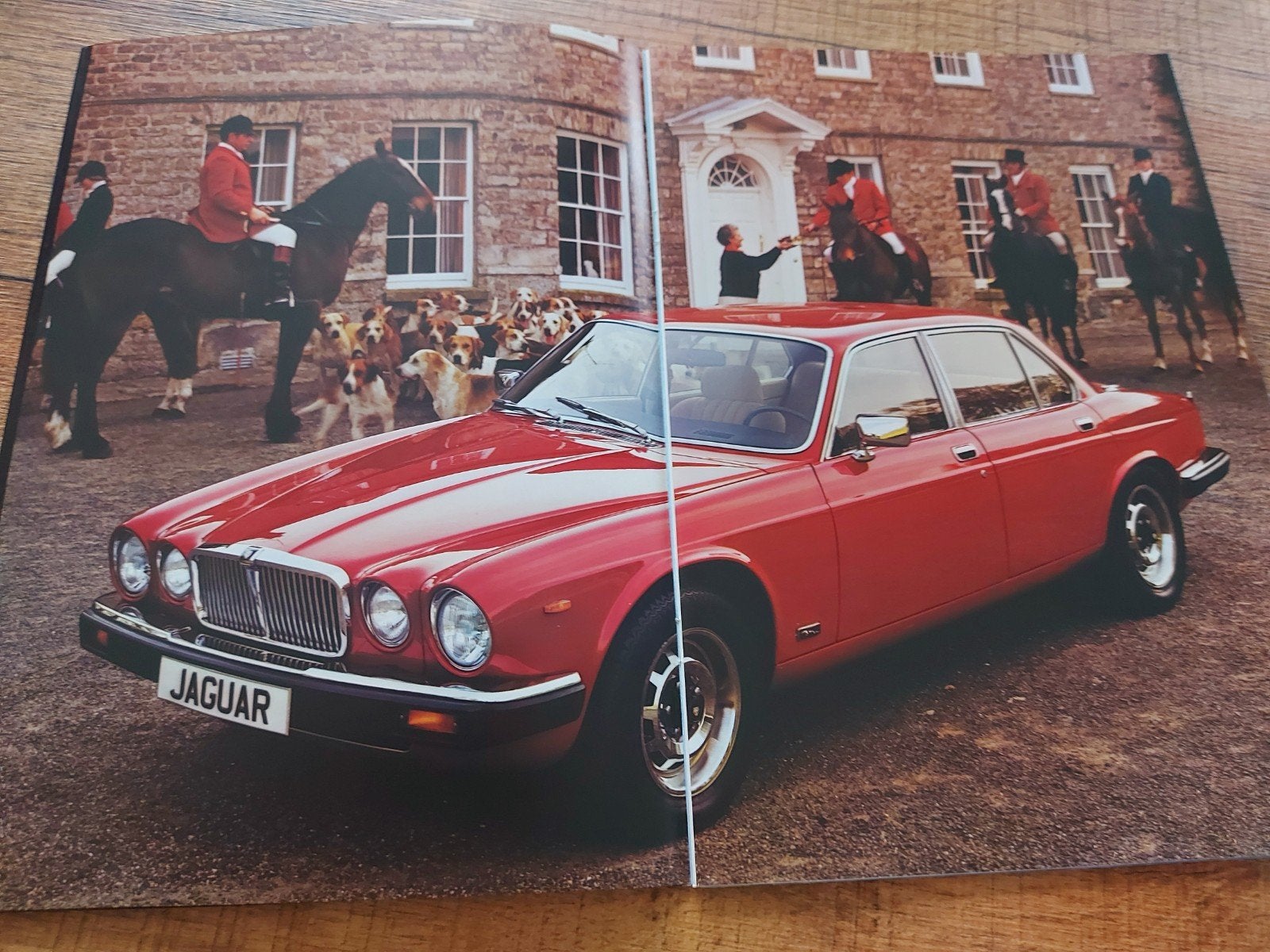 prachtige Jaguar XJ 6 - XJ 12 folder Duitstalig, Ophalen of Verzenden, Zo goed als nieuw, Overige merken