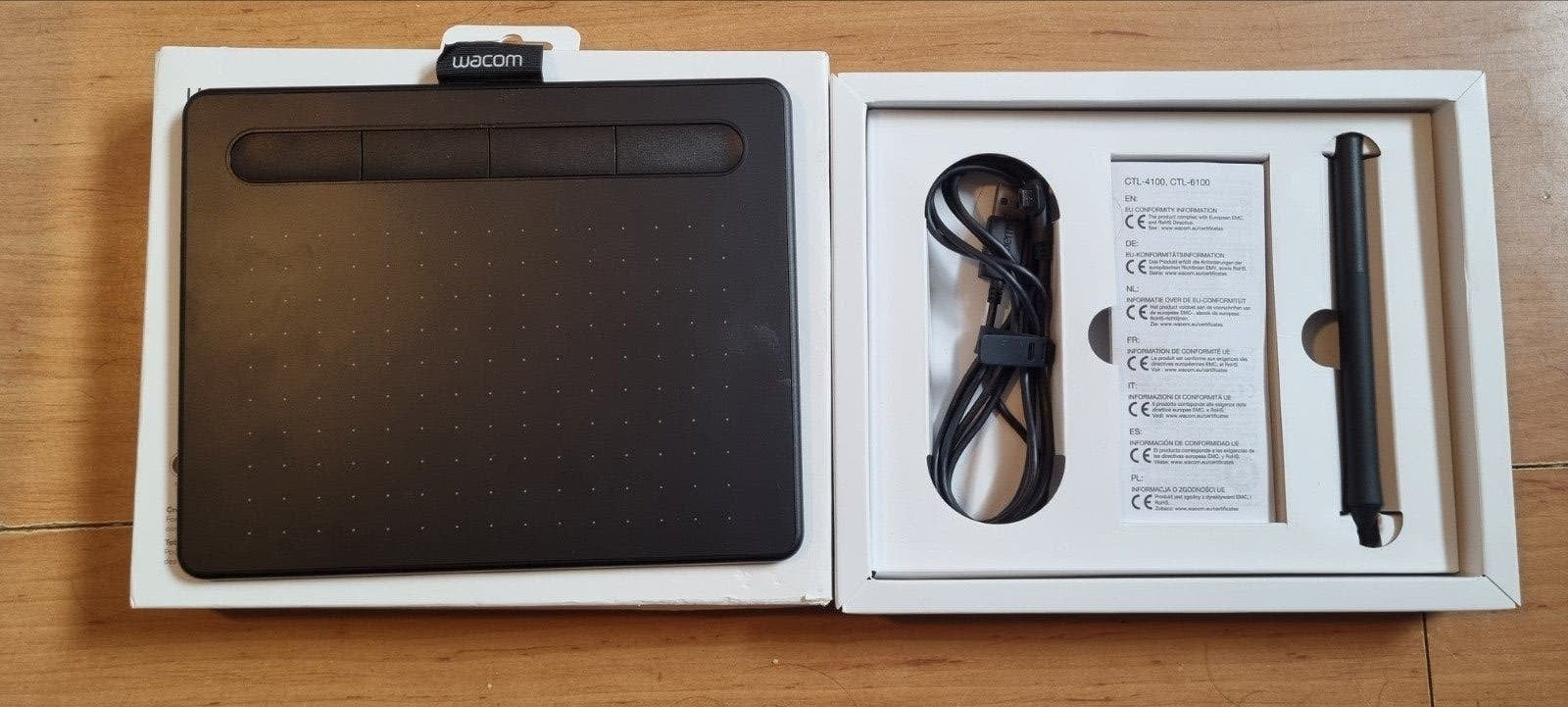 Wacom Intuos Tekentablet Small - Zo goed als nieuw, Computers en Software, Ophalen, Multi-touch, Zo goed als nieuw, Wacom
