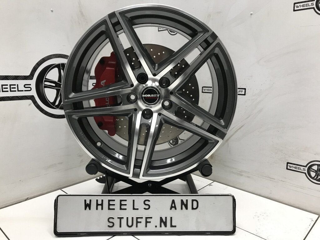 Borbet Xrt lichtmetaal velgen 18"inch 5x112, Ophalen, Gebruikt, 18 inch, Velg(en)