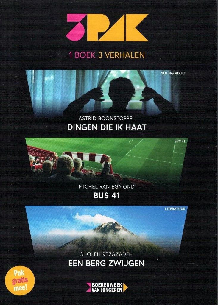 3PAK 2024. Boekenweek van Jongeren. CPNB., Verzenden, Zo goed als nieuw