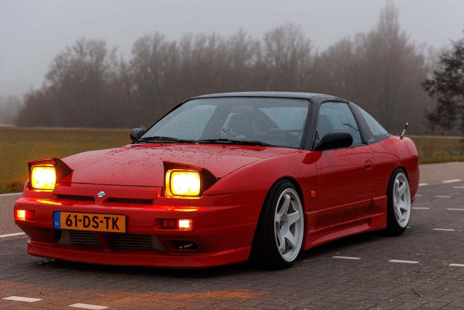 Nissan 200SX 1.8 Turbo 16V 1989 Rood | apk tot 10.2027, Achterwielaandrijving, Zwart, 4 cilinders, 4 stoelen