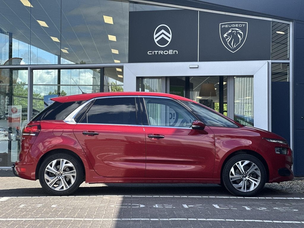 Citroen C4 Picasso 1.6 e-THP 165pk Exclusive | Trekhaak | 1., Auto's, Citroën, Gebruikt, 4 cilinders, Leder en Stof, C4 (Grand) Picasso