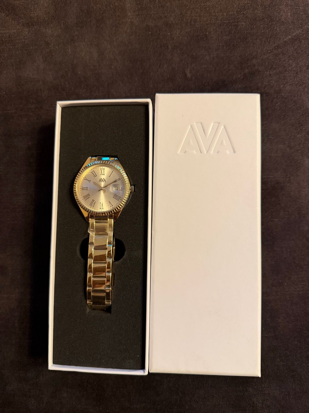 AVA Aurora Sun Horloge - Goudkleurig Polshorloge, Overige materialen, Polshorloge, Nieuw, Ophalen