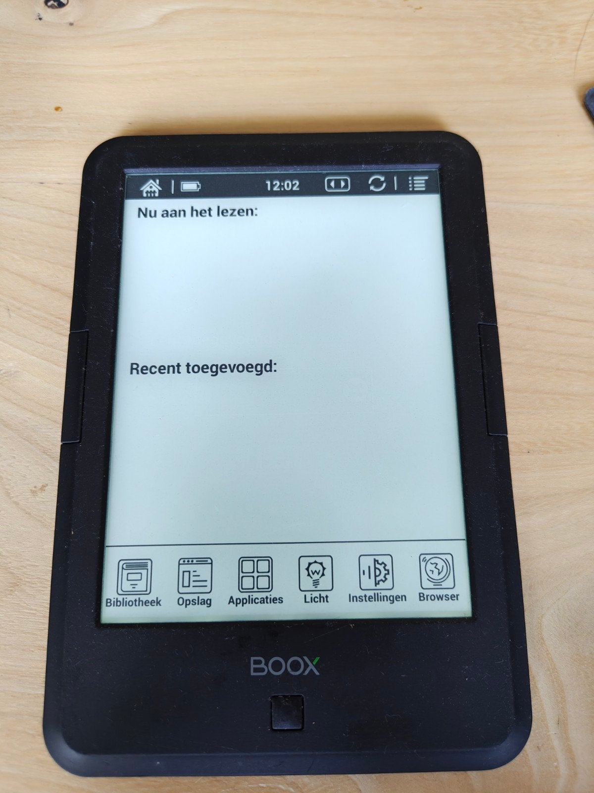 boox carta plus in goede staat, Computers en Software, Ophalen of Verzenden, Zo goed als nieuw