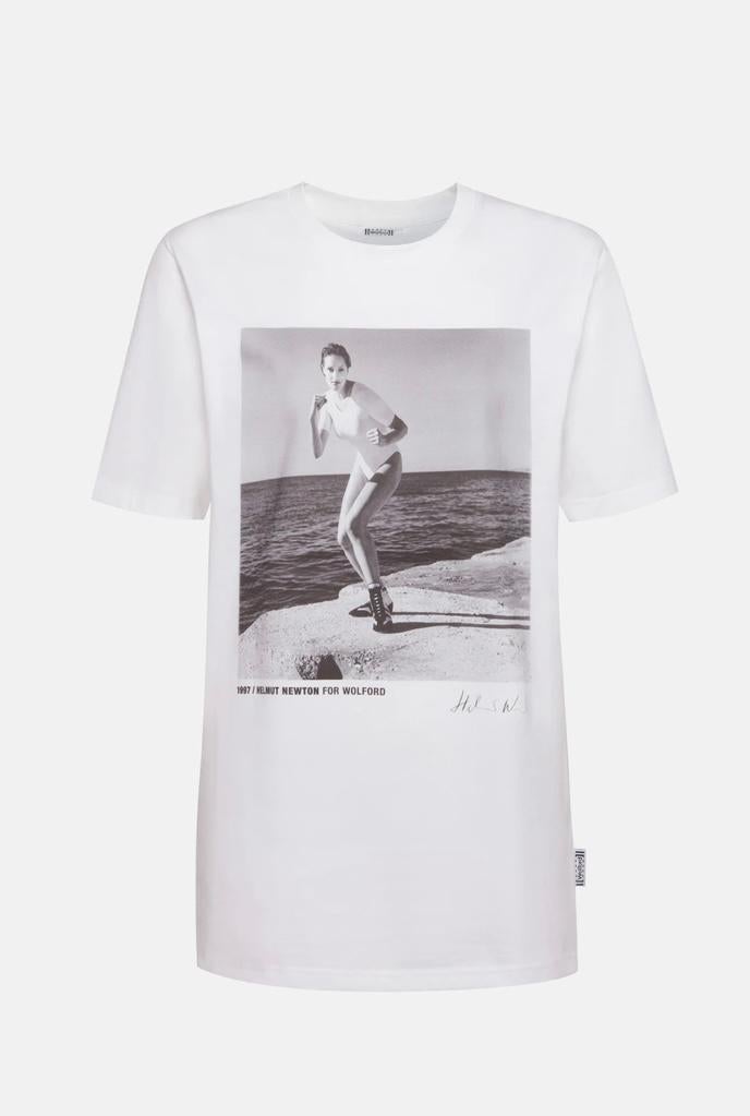 Helmut Newton/ Wolford T-shirt, Boeken, Ophalen of Verzenden, Zo goed als nieuw, Fotografen