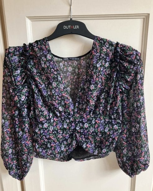 Zara blouse, Ophalen of Verzenden, Zo goed als nieuw, Maat 36 (S), Zara