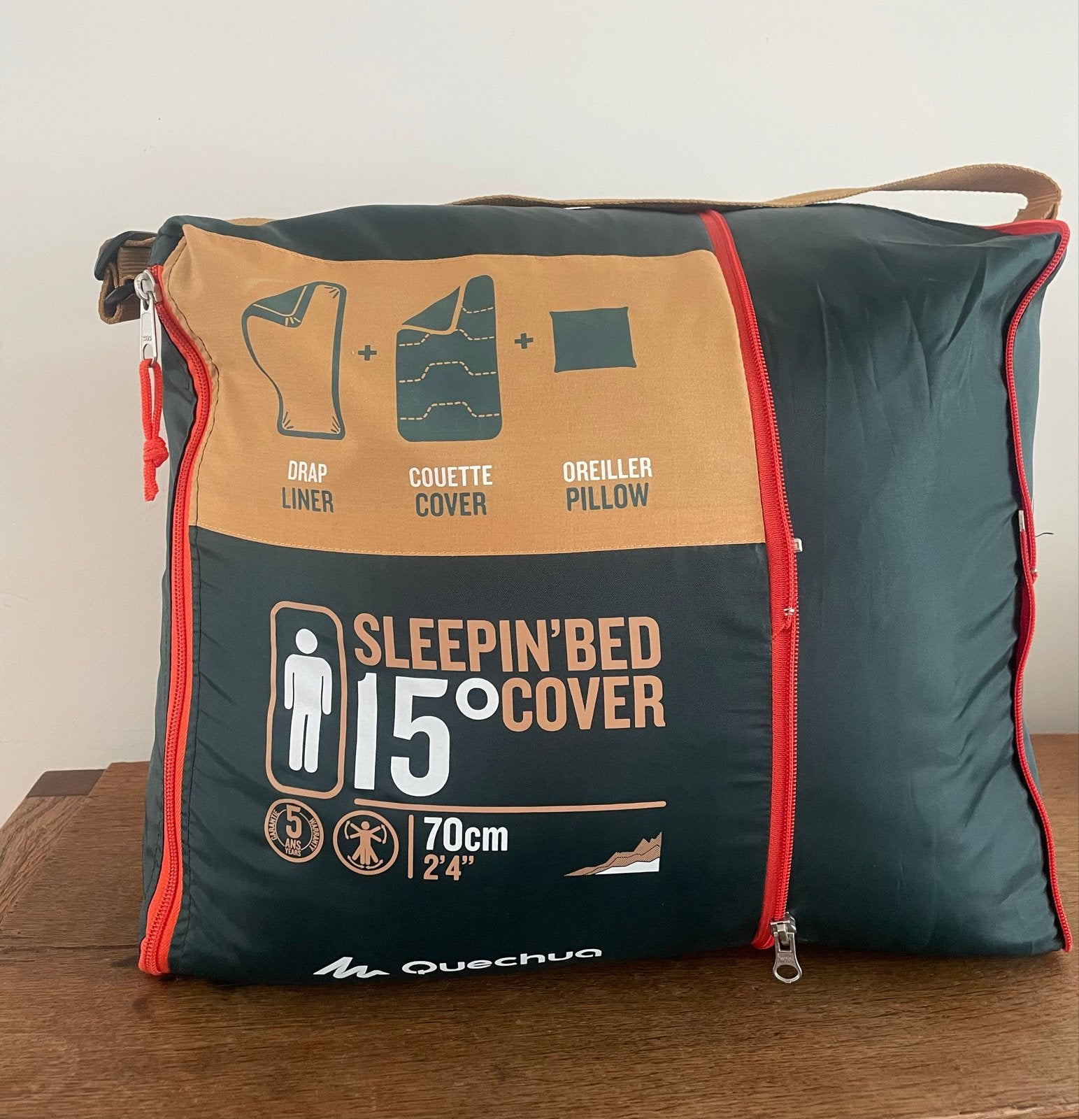 2x Sleep'in Bed Cover 1-persoons - Zeer goede staat, Ophalen, Zo goed als nieuw