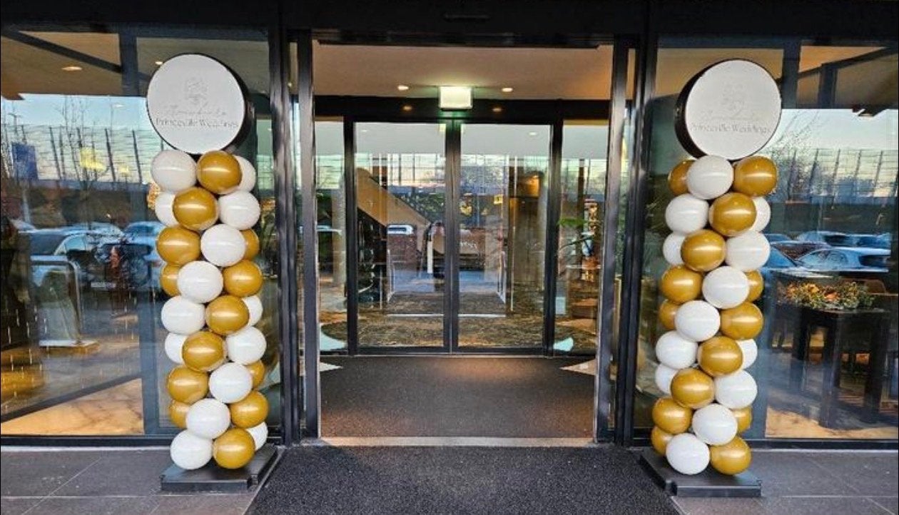 Voorraad Kunststof Ballonpilaren, poort en ballen Ball-On, Ophalen, Gebruikt, Versiering, Overige