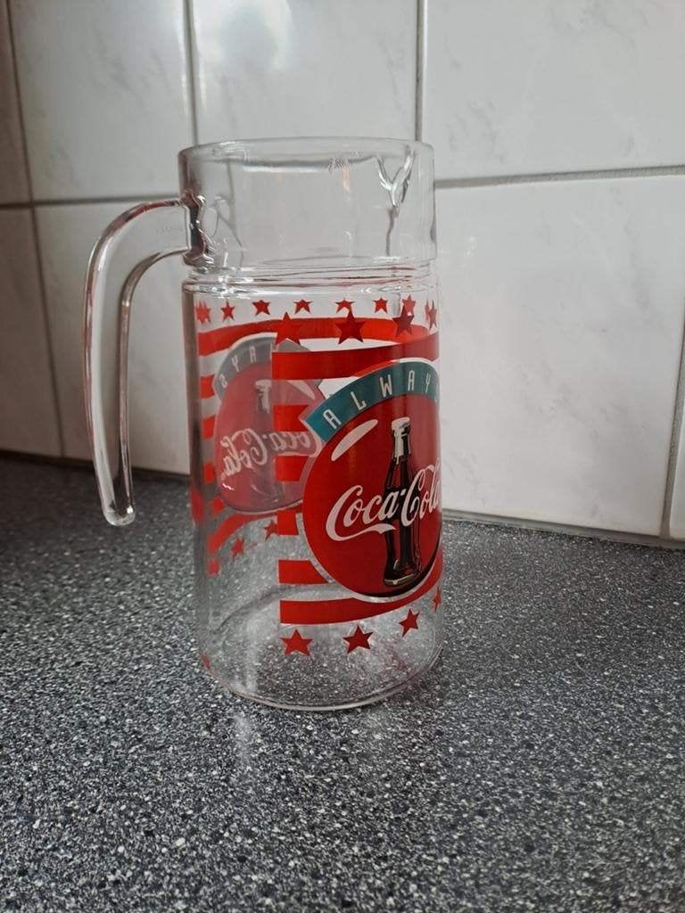 Coca-cola schenkkan waterkan., Verzamelen, Gebruiksvoorwerp, Onbekend, Ophalen of Verzenden, Zo goed als nieuw