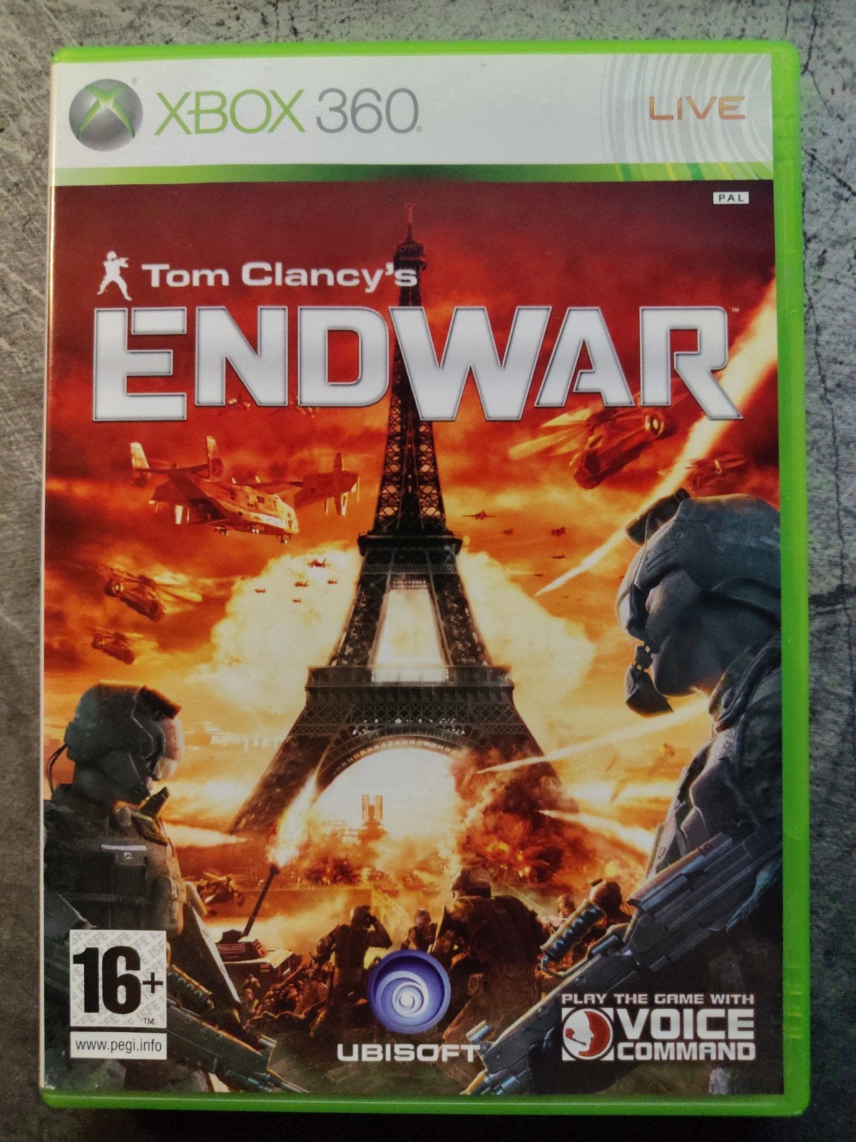 Tom Clancy's: EndWar - Xbox 360 - CIB, Gebruikt, Vanaf 18 jaar, Shooter, 1 speler