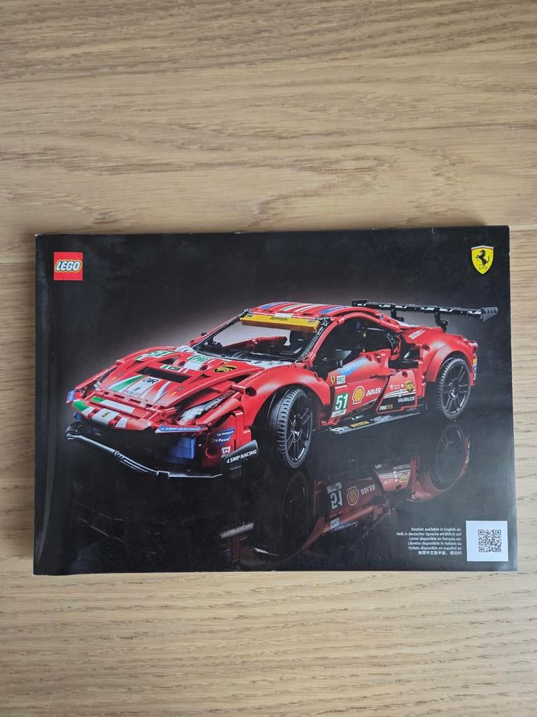 Lego Ferrari 42125 Technic compleet, Ophalen of Verzenden