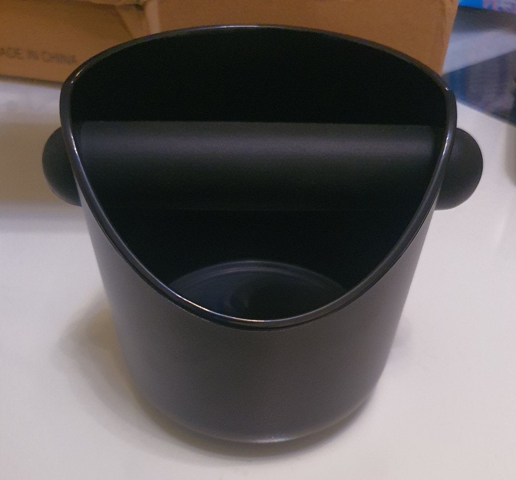 Zwarte Uitklopbak voor Koffie / Espresso (Knockbox), Ophalen of Verzenden, Nieuw, Overige typen