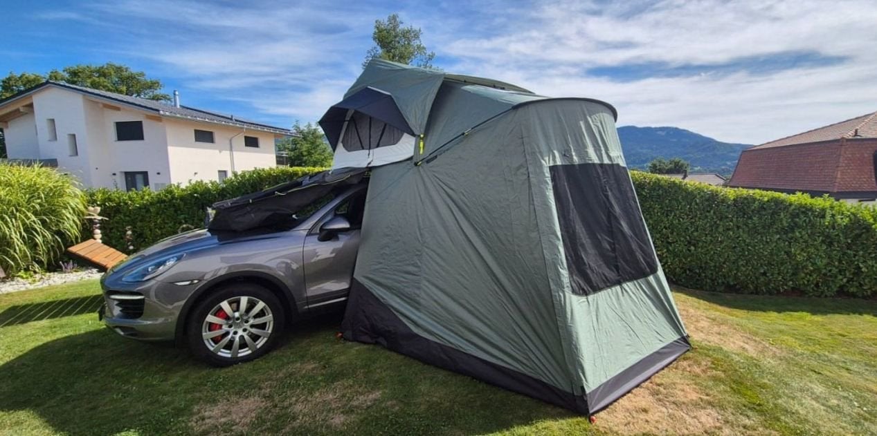 Decathlon Quechua MH500 Fresh & Black Daktent, Caravans en Kamperen, Tenten, Ophalen of Verzenden, Zo goed als nieuw, Tot en met 2