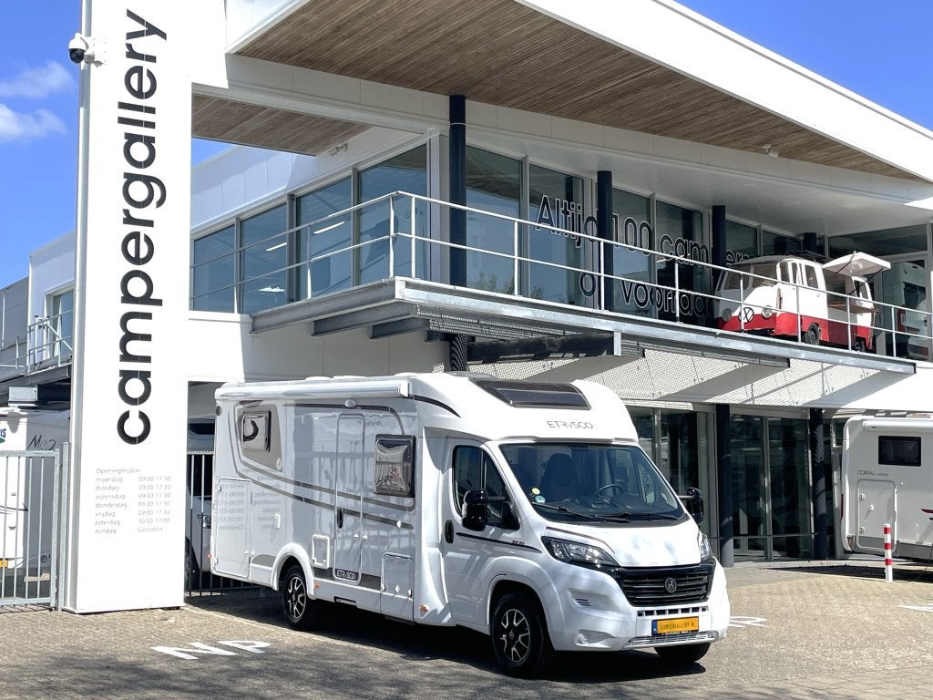 Hymer Etrusco T7300 SB ENKELE BEDDEN + HEFBED FIETSENDRAGER, Overige brandstoffen, 7 tot 8 meter, Bedrijf, Hymer