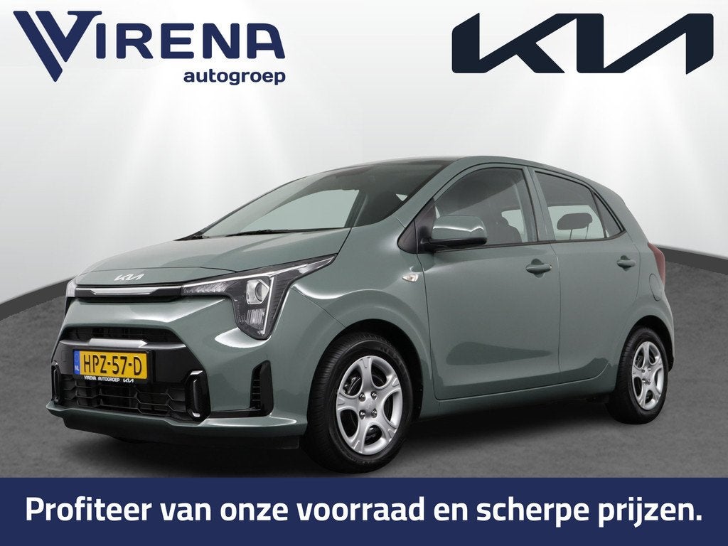 Kia Picanto 1.0 DPI DynamicLine - Achteruitrijcamera - Airco, Auto's, Kia, Voorwielaandrijving, 12 maanden, Stof, 4 stoelen