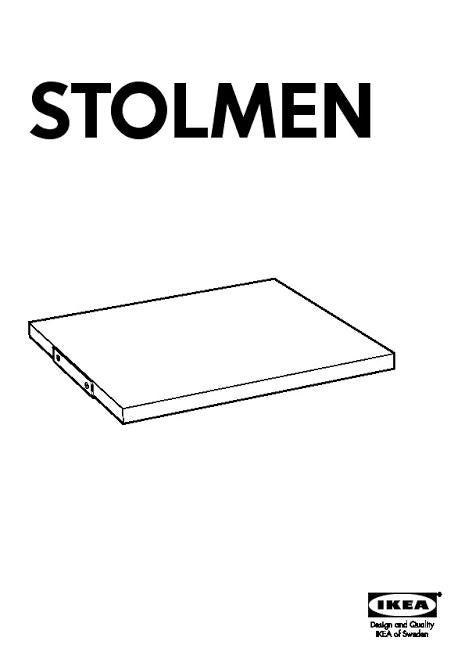 IKEA STOLMEN Kledingplank (50x55cm), Huis en Inrichting, Kasten | Stellingkasten, Ophalen, Zo goed als nieuw