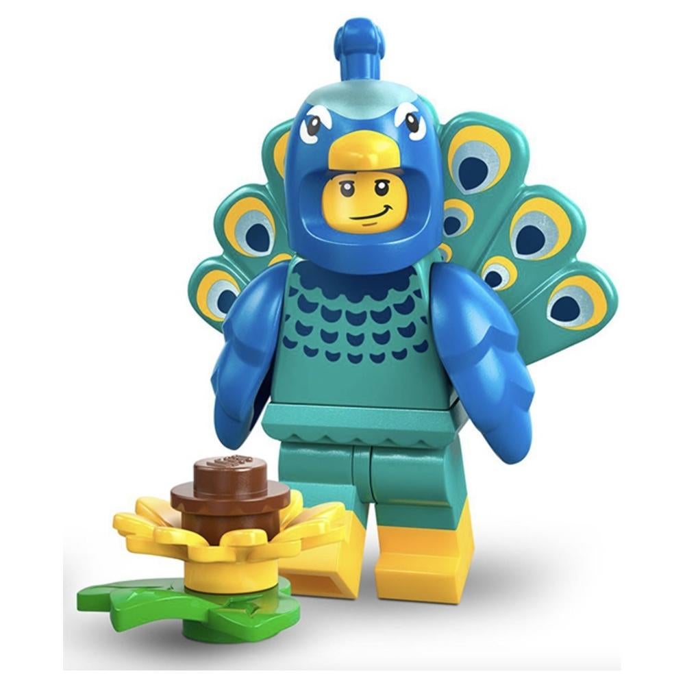 LEGO CMF 71051 - Serie 28 - Nr. 1 Peacock Costume, Lego, Nieuw, Ophalen of Verzenden, Minifiguren serie