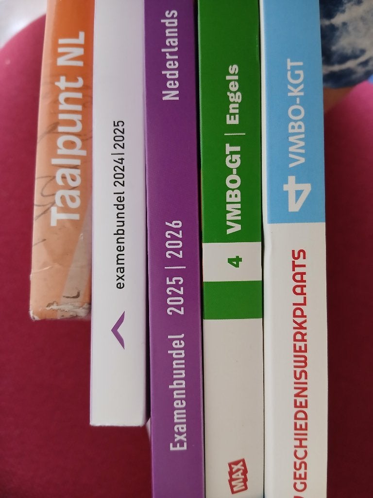 Schoolboeken Nederlands, Engels, Geschiedenis, Examenbundels, Diverse auteurs, Nederlands, Ophalen, Gelezen