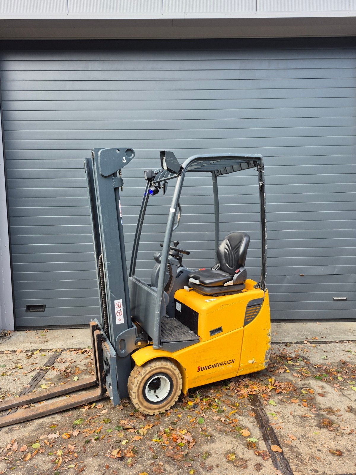 Jungheinrich EFG 110K | 1.000 kg | Triplex 4,8 m | sideshift, 1000 tot 2000 kg, Ophalen of Verzenden, Elektrisch, Heftruck