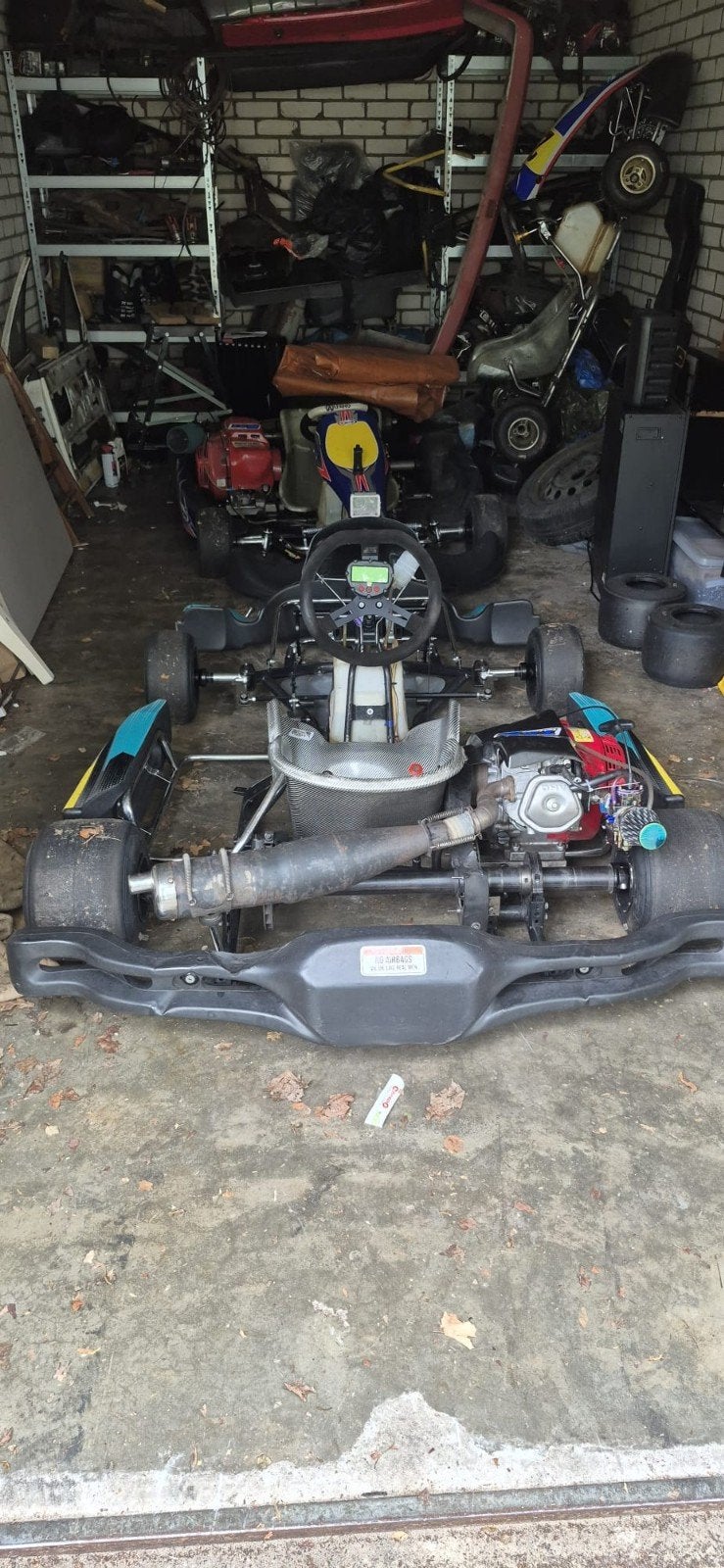 Falcon met Originele Honda 270cc Kart - Klaar voor de baan!, Sport en Fitness, Karting, Ophalen, Gebruikt, Kart