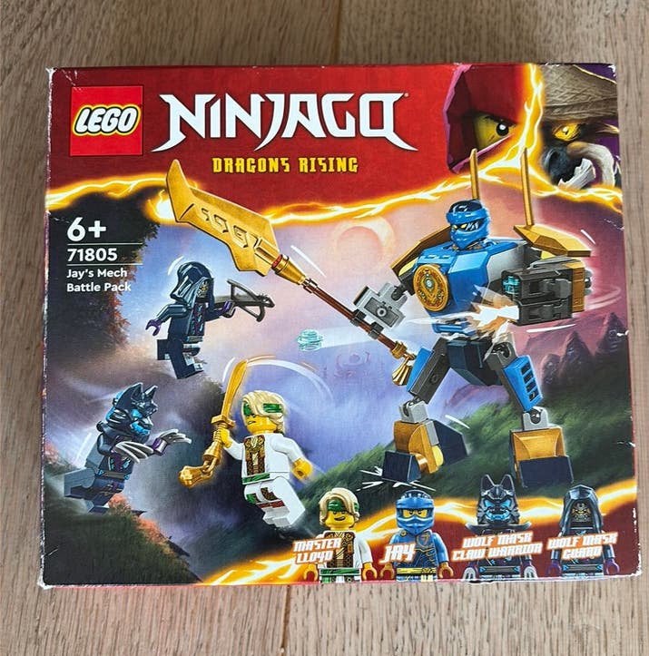 LEGO Ninjago 71805 Jay's Mech Battle Pack -Zo goed als nieuw, Lego, Ophalen of Verzenden, Zo goed als nieuw, Compleet