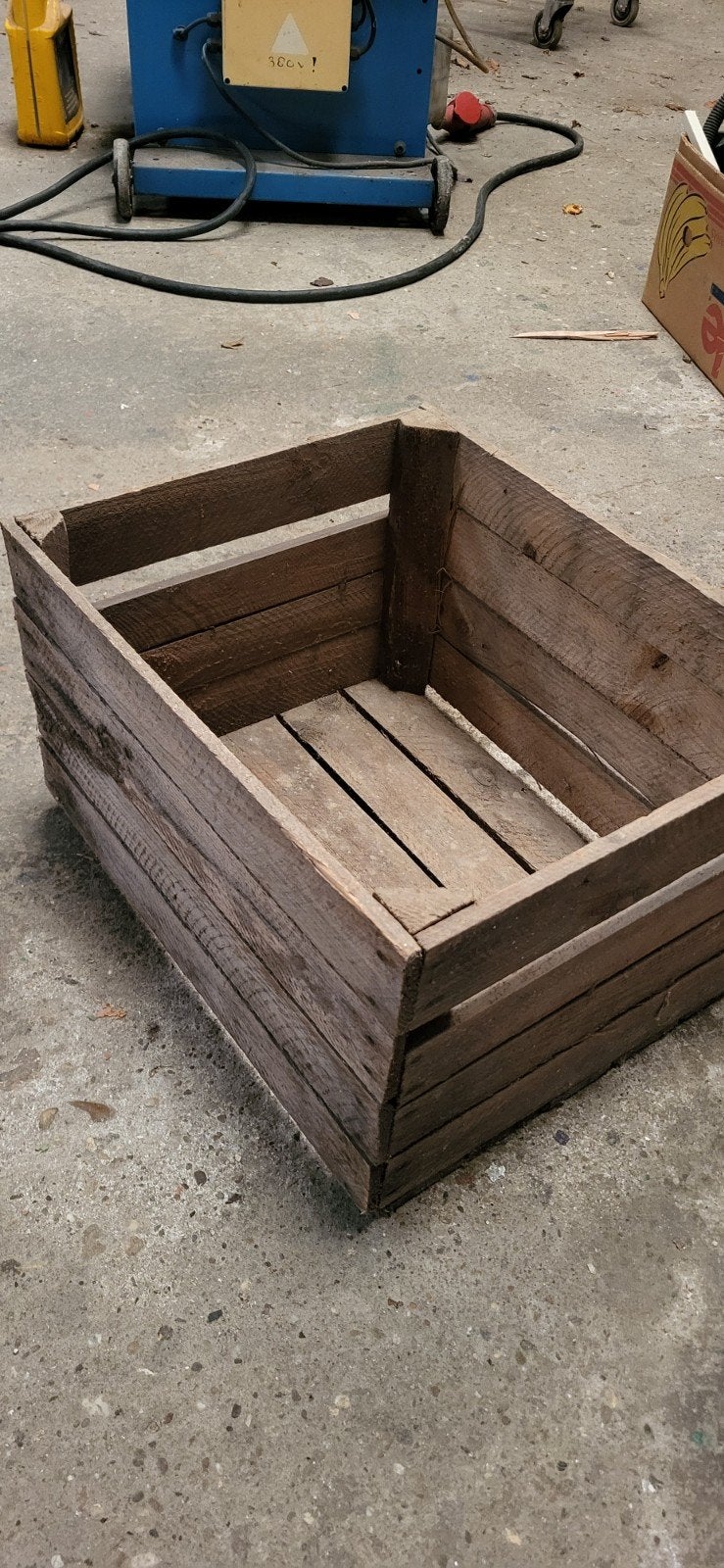 Houten kratten veilingkisten, Ophalen, Gebruikt, 40 tot 60 cm, 50 tot 75 cm