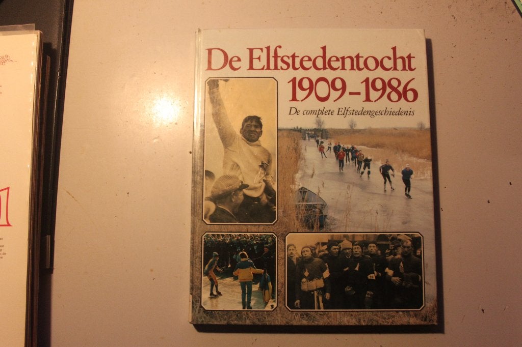 802h - boek - de elfstedentocht 1909-1986 + het enige echte, Boeken, Ophalen of Verzenden, Gelezen, Watersport en Hengelsport