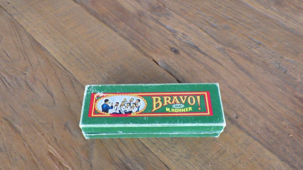 mooie retro mondharmonica, Ophalen of Verzenden, Overige typen