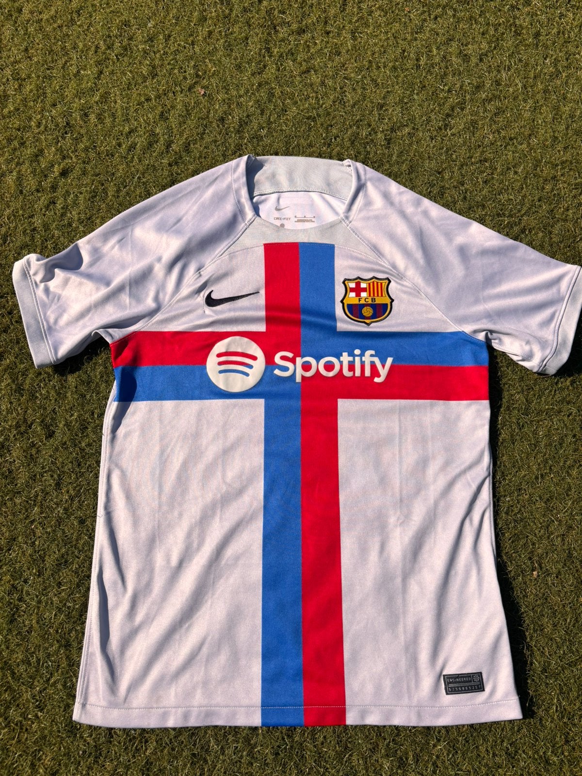 Fc barcelona shirt M, Maat M, Ophalen of Verzenden, Zo goed als nieuw, Shirt