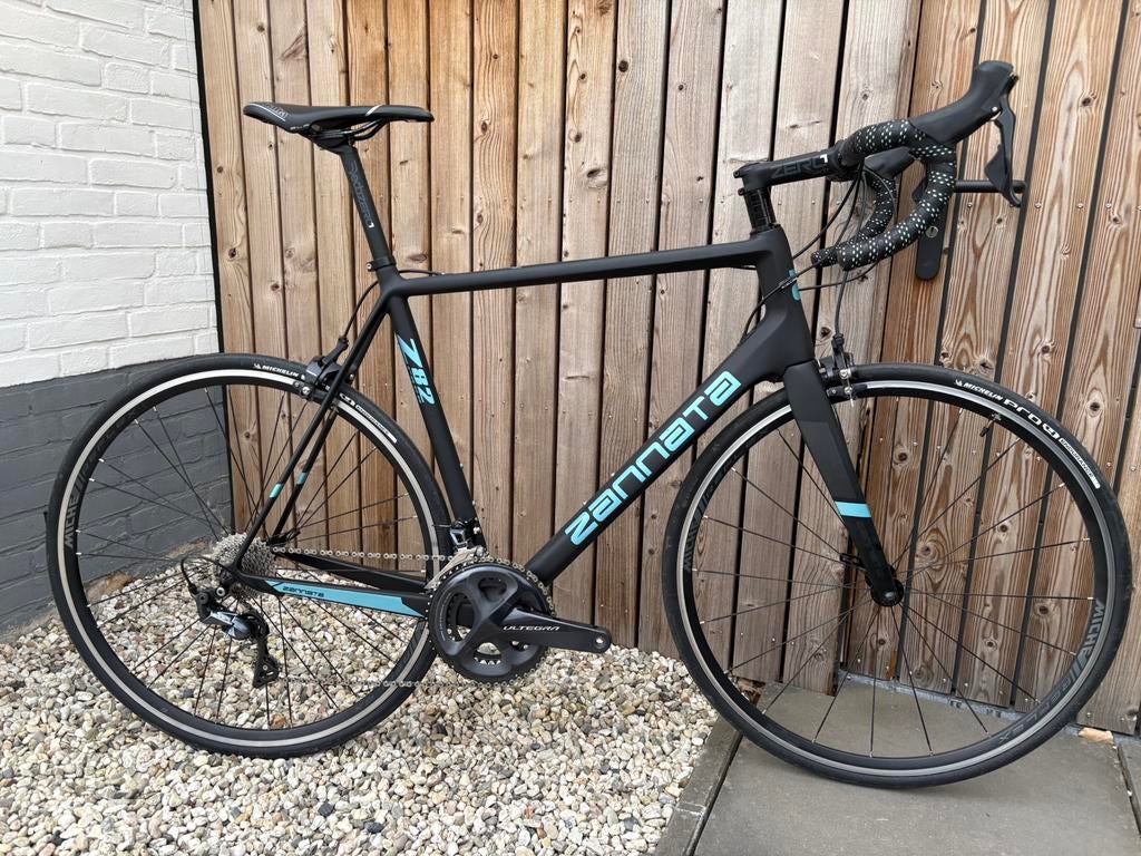 Zannata Z82 Race full carbon maat 60 Shimano Ultegra 2x11, Overige merken, 28 inch, Stalbergweg, Carbon