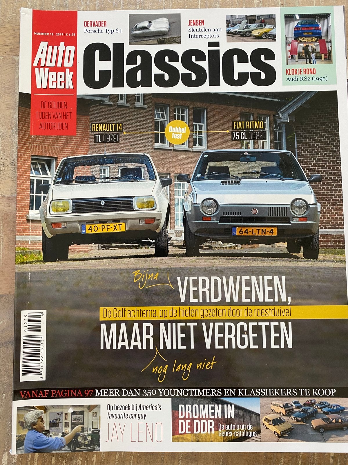 AutoWeek Classics: Renault 14 TL & Fiat Ritmo 75 CL, Ophalen of Verzenden, Zo goed als nieuw, Algemeen