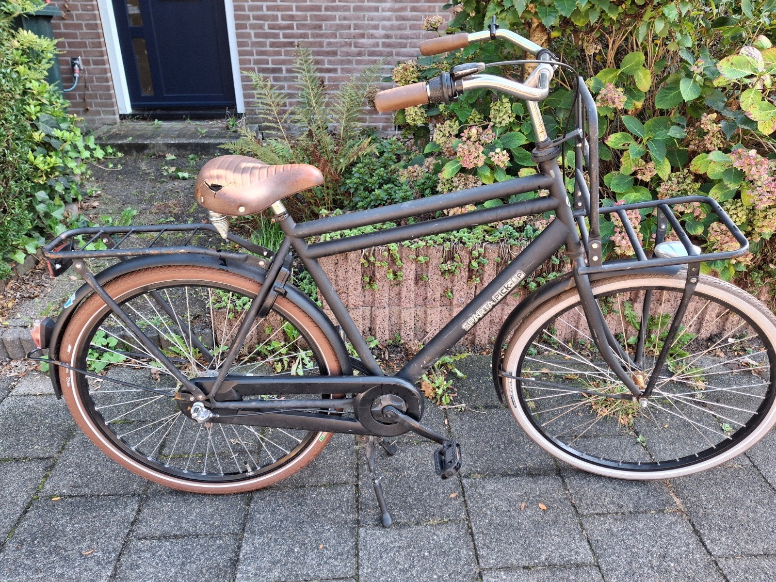 Sparta Pick-Up herenfiets met 3 versnellingen, Fietsen en Brommers, Terugtraprem, Sparta, Gebruikt, Versnellingen