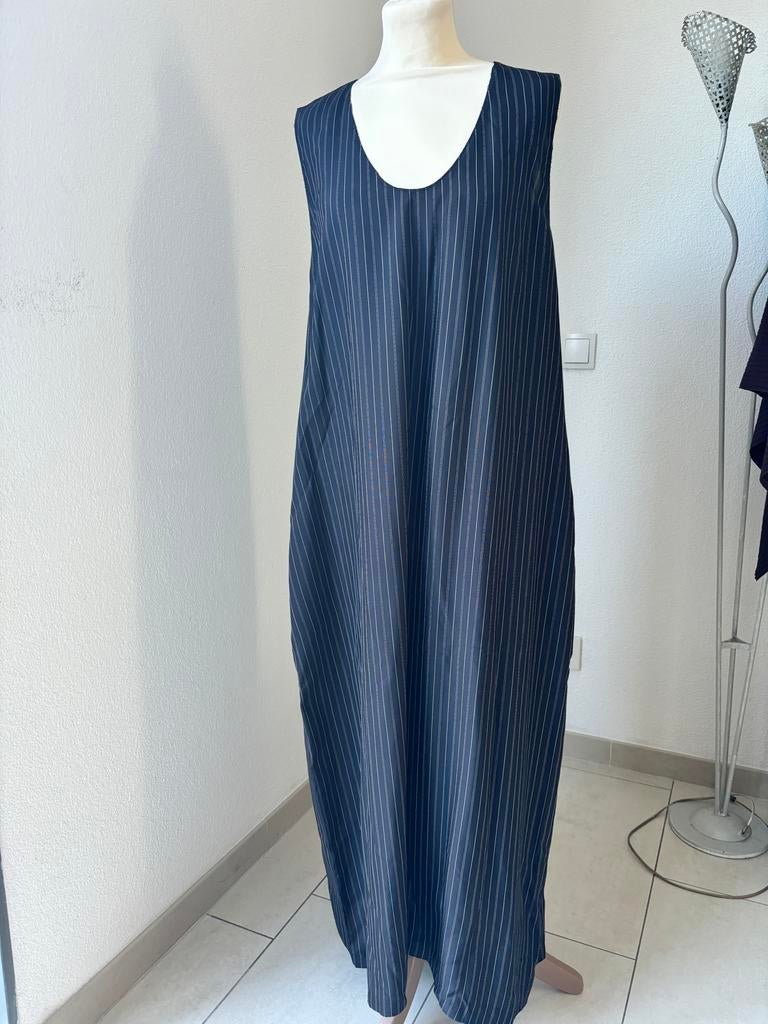 Zara zwart wit gestreept maxi jurk, mooie elegant, Kleding | Dames, Jurken, Maat 38/40 (M), Blauw, Ophalen of Verzenden, Zo goed als nieuw