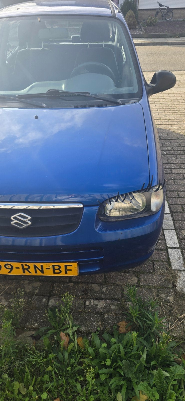 Suzuki Alto 1.1 AUT 2005 Blauw met NIEUWE APK, Auto's, Stof, 4 cilinders, Origineel Nederlands, Particulier