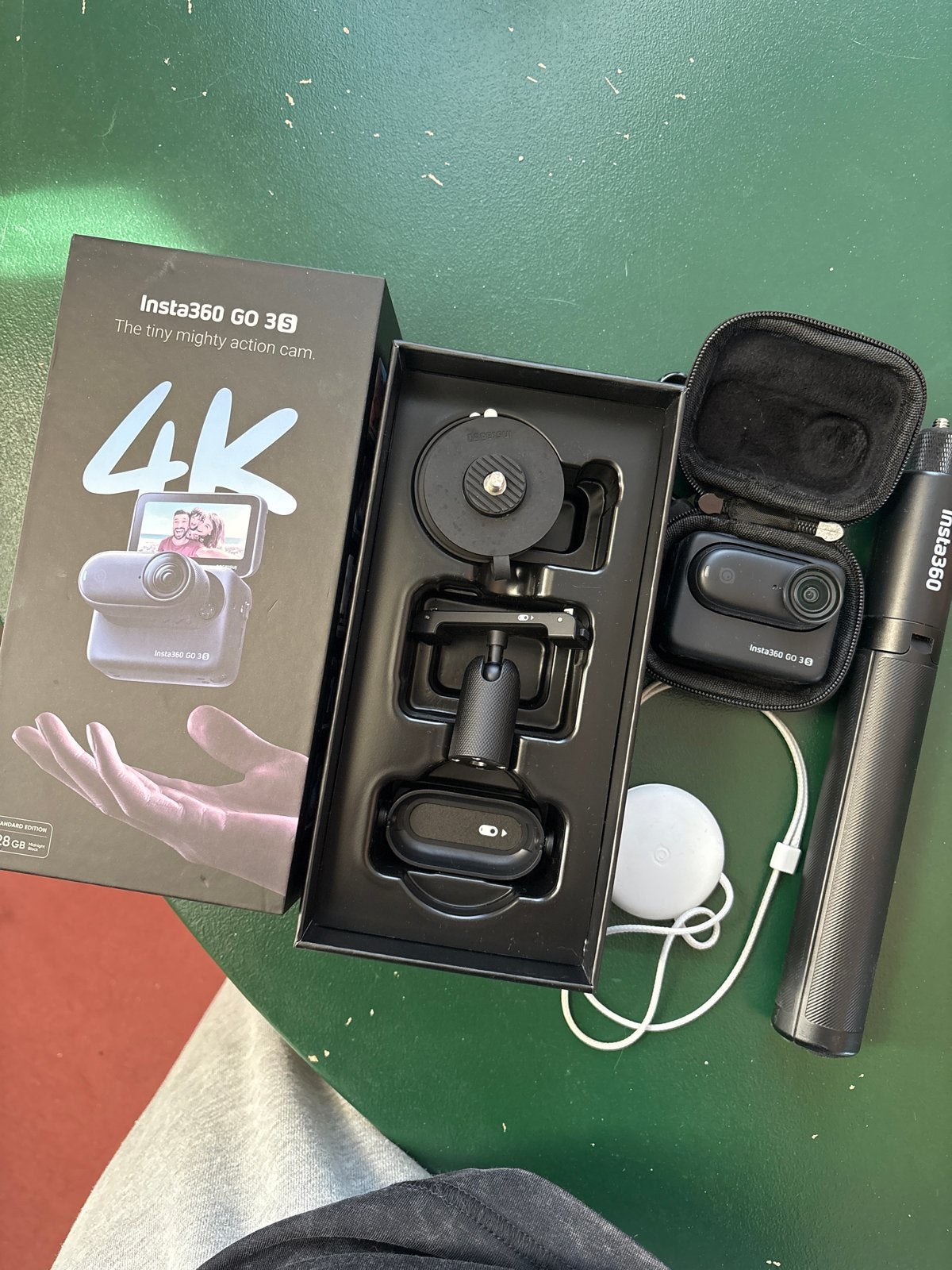 Insta360 GO 3S 4K Actiecamera - Zo goed als nieuw, Ophalen, Zo goed als nieuw, Overige merken