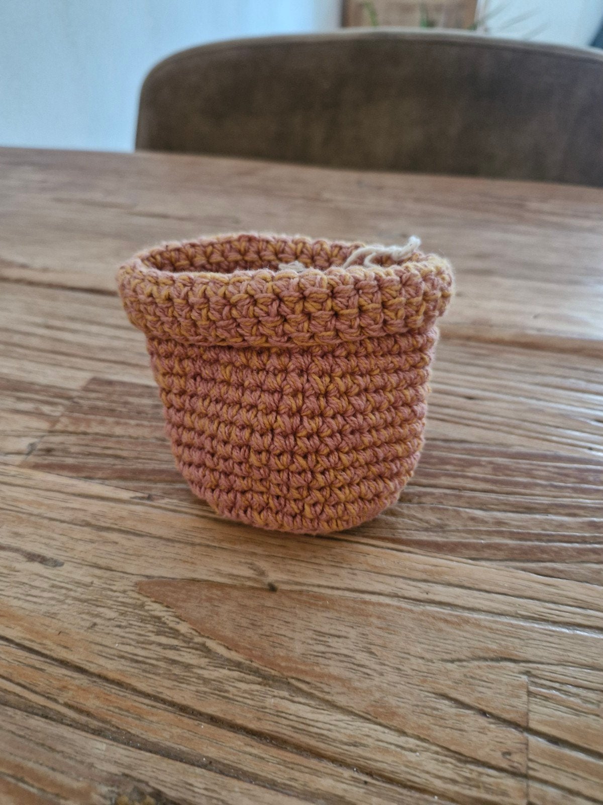 Mini mandje, Ophalen of Verzenden, Nieuw, Rond, Mand