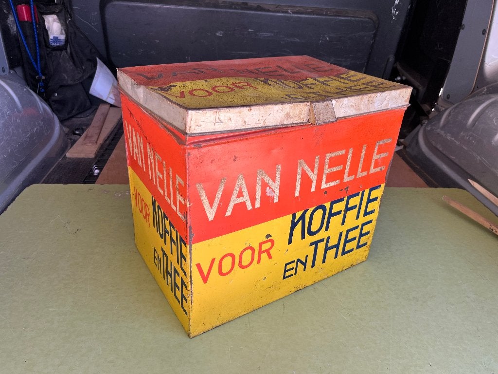 Winkelblik Van Nelle voor Koffie en Thee, Ophalen of Verzenden, Gebruikt, Koffie, Van Nelle