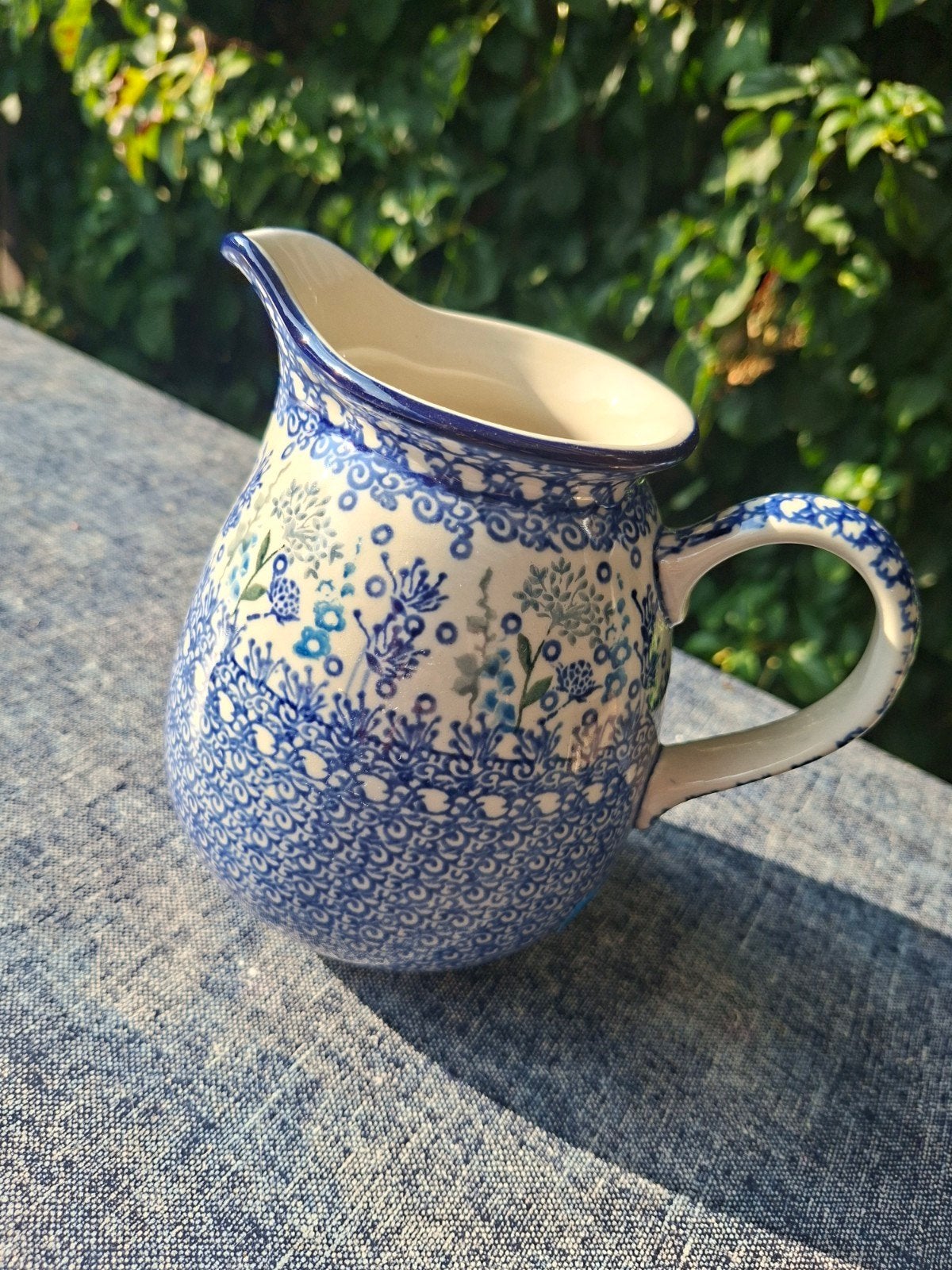 Bunzlau Bolle Kan 1 Liter 🩵💙🩵, Huis en Inrichting, Keuken | Servies, Kan, Overige merken, Keramiek, Nieuw