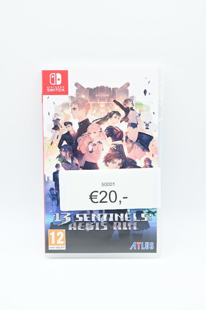 13 Sentinels: Aegis Rim - Nintendo Switch, 1 speler, Onbekend, Ophalen of Verzenden, Zo goed als nieuw