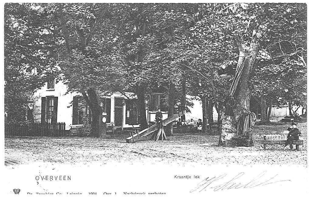 700153 Overveen NH 1905 Kraantje Lek Gelopen, Verzenden, Voor 1920, Gelopen, Noord-Holland