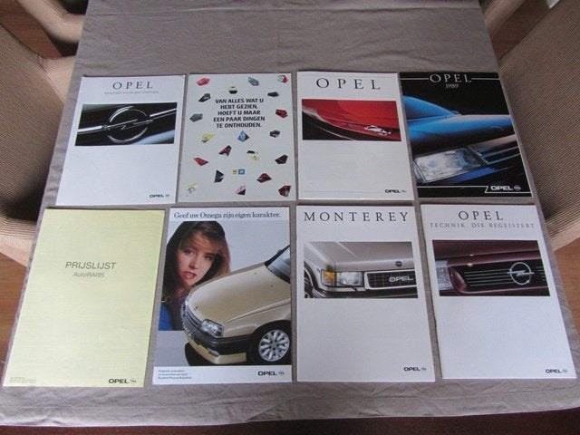 Opel Folders, Ophalen of Verzenden, Zo goed als nieuw, Opel, Opel