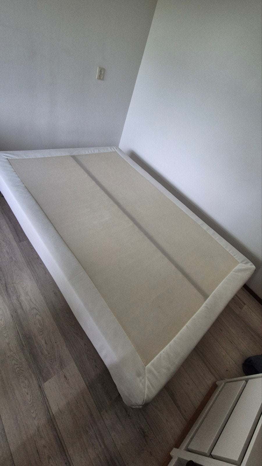 IKEA ESPEVÄR boxspring 140x200cm, Ophalen, Gebruikt, 140 cm, Twijfelaar