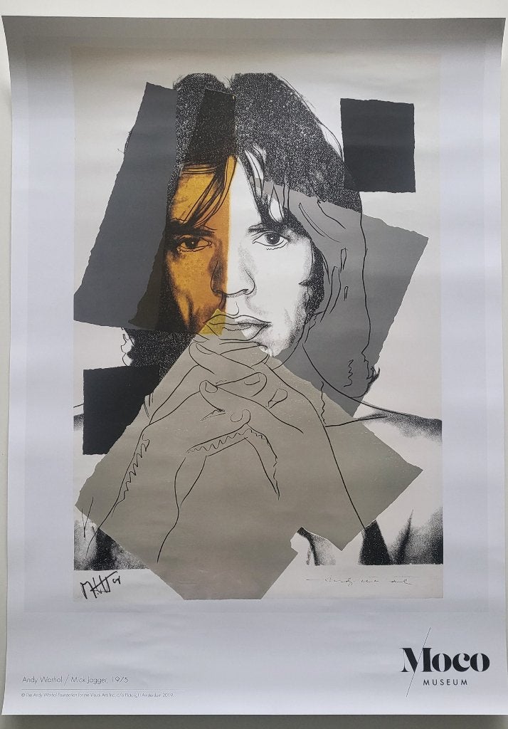 Andy Warhol - Moco Museum - Mick Jagger - Jaren 1970, Verzenden