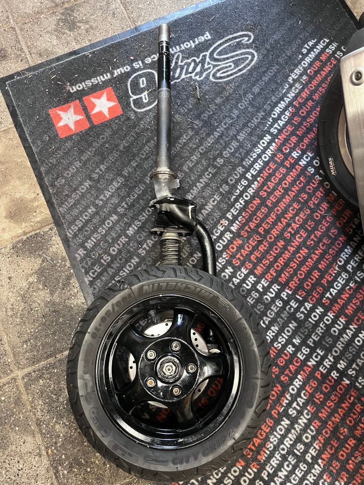 Sp voorvork (omlas) €215 voor maandag!, Ophalen of Verzenden, Zo goed als nieuw, Overige typen, Piaggio