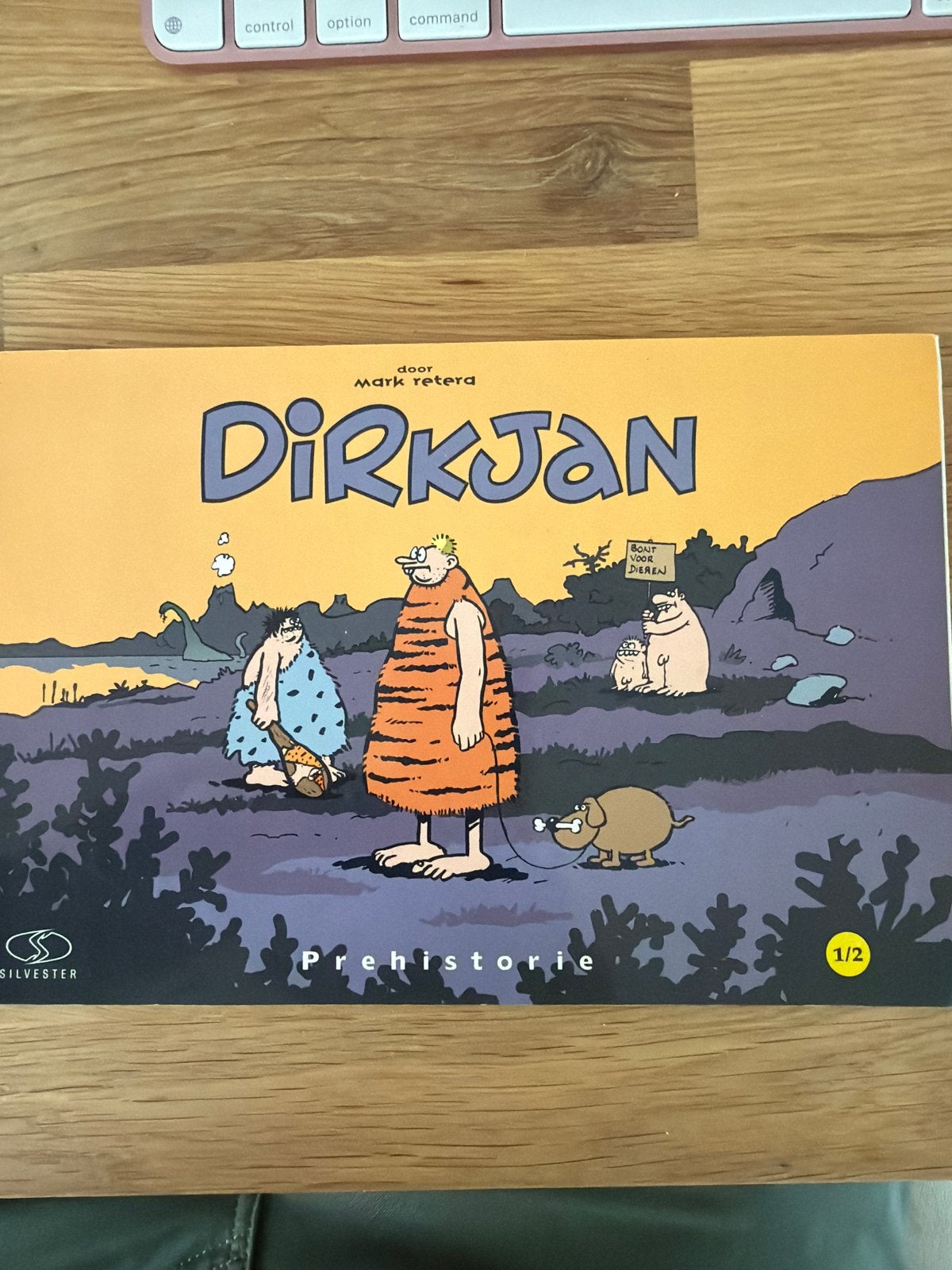 DirkJan Prehistorie 1/2 - Mark Retera - Silvester, Boeken, Eén stripboek, Ophalen of Verzenden, Zo goed als nieuw