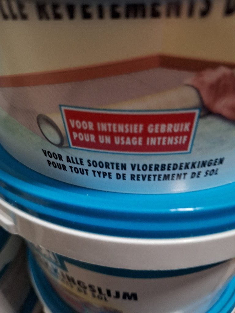 Vloerlijm, Ophalen, 50 tot 150 cm, 10 m² of meer, 10 tot 30 cm