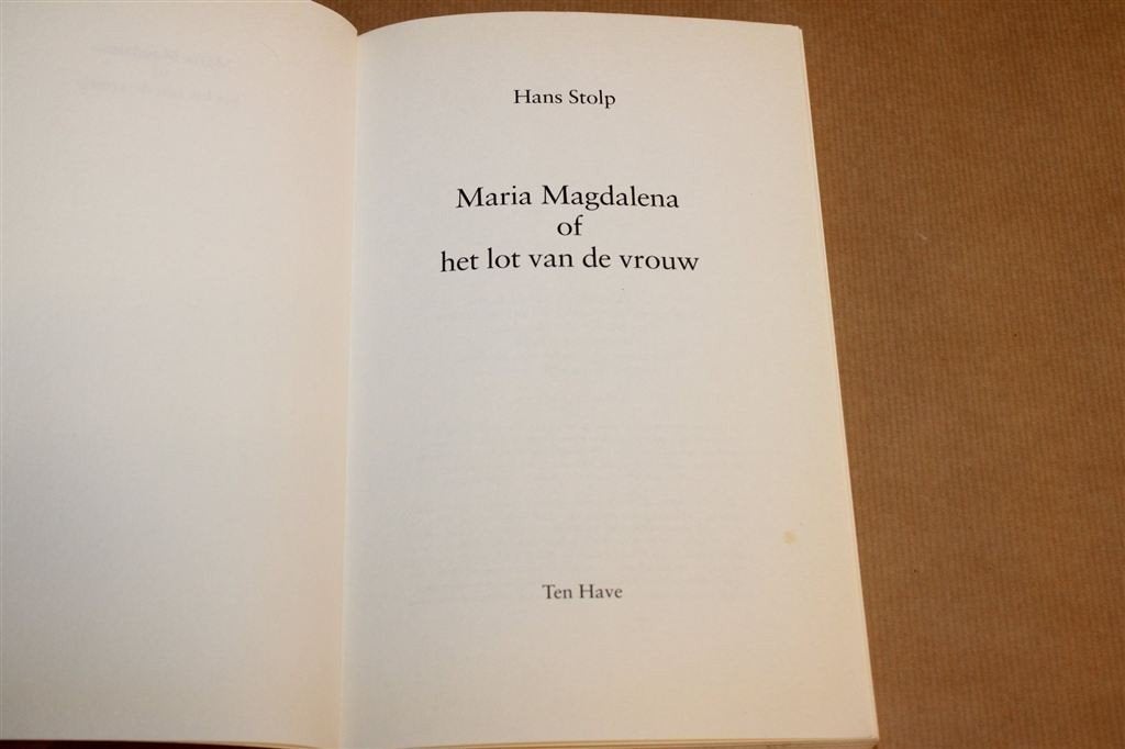 Maria Magdalena of het Lot van de Vrouw — Hans Stolp 2000, Ophalen of Verzenden, Gelezen