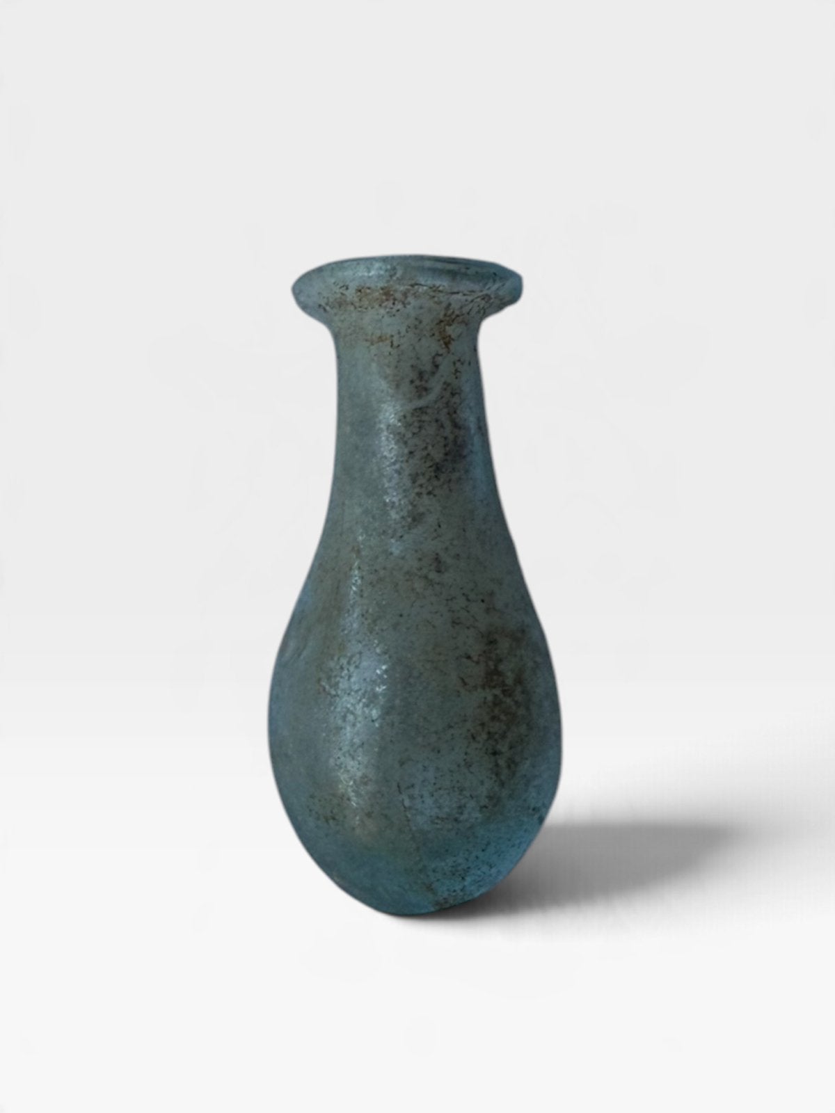 Romeins glazen zalfflesje - Bodemvondst glas, Ophalen of Verzenden